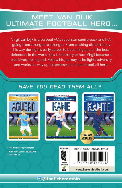 Бумажная книга «Aubameyang. Van Dijk. Book Set», авторов Мэтт Олдфилд, Том Олдфилд - фото №1