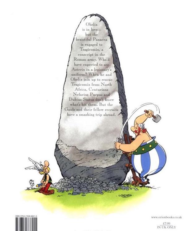 Бумажная книга «Asterix The Legionary. Book 10 », авторов Рене Госинни, Альберт Удерзо - фото №1