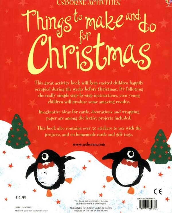 Бумажная книга «Things to Make and Do for Christmas», автор Фиона Уотт - фото №1