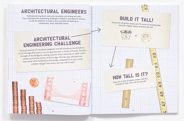 Бумажная книга «Iggy Peck's Big Project Book for Amazing Architects», автор Андреа Бити - фото №1