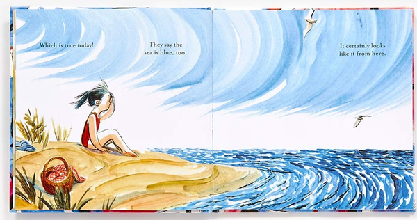 Бумажная книга «They Say Blue», автор Джиллиан Тамаки - фото №1