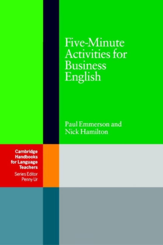 Бумажная книга «Five-Minute Activities for Business English», автор Пол Эммерсон - фото №1