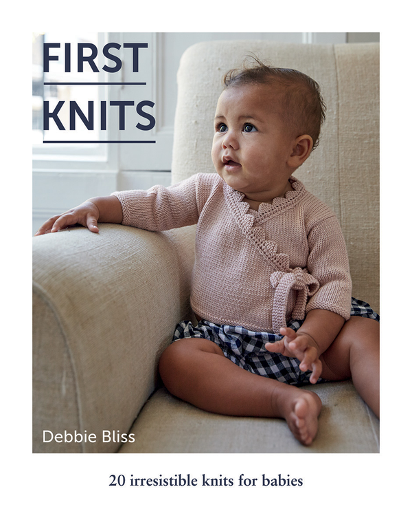Бумажная книга «First Knits: 20 irresistible knits for babies», автор Дебби Блисс - фото №1
