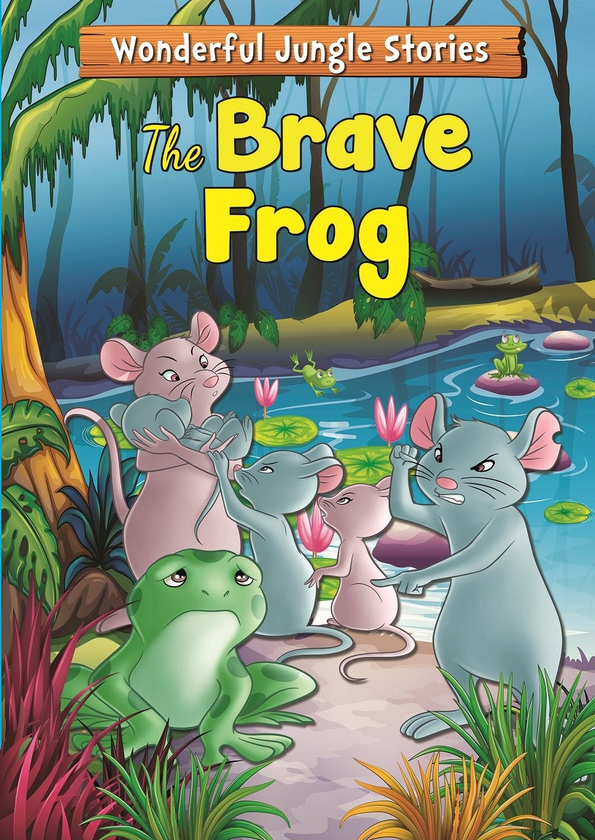 Паперова книга «Wonderful Jungle Stories. The Brave Frog» - фото №1