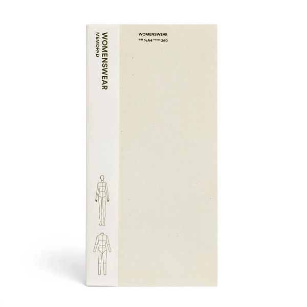 Бумажная книга «Fashionary Womenswear Memopad» - фото №1