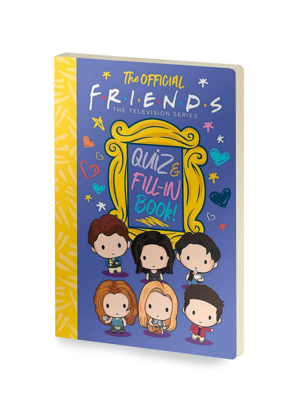 Бумажная книга «The Official Friends Quiz and Fill-In Book!», автор Сэм Левитц - фото №1