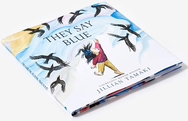 Бумажная книга «They Say Blue», автор Джиллиан Тамаки - фото №1
