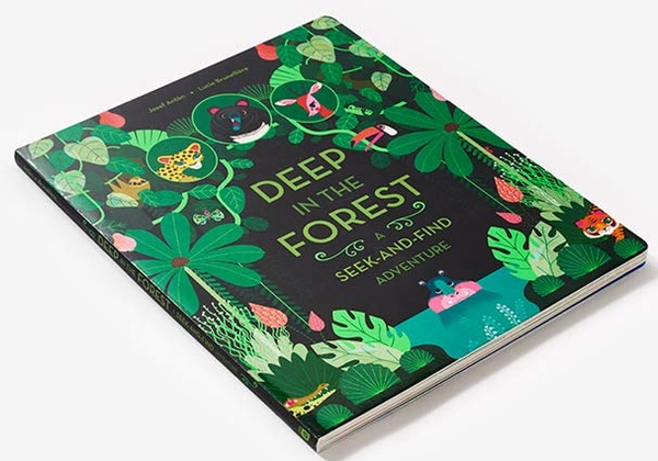 Бумажная книга «Deep in the Forest: A Seek-and-Find Adventure», автор Жозеф Антен - фото №1