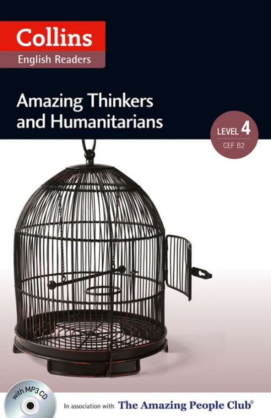 Бумажная книга «Amazing People Club: Amazing Thinkers & Humanitarians. Level 4 (+ mp3 CD-ROM)» - фото №1