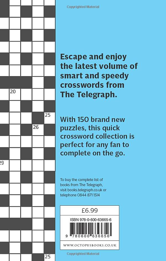 Паперова книга «The Telegraph Quick Crosswords 7» - фото №1