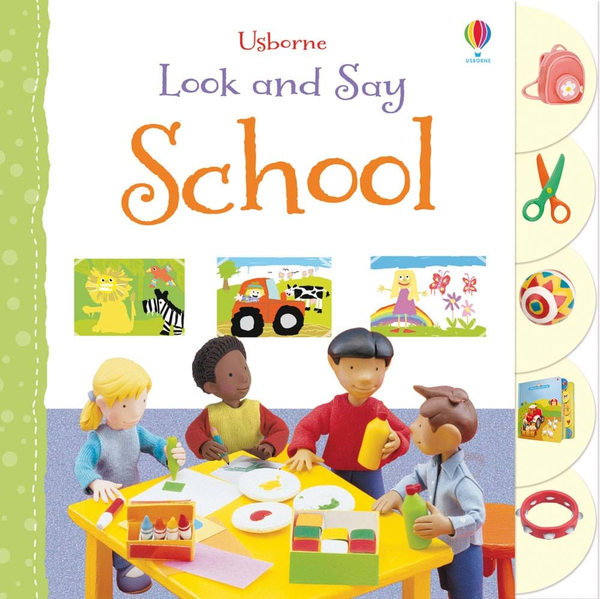Паперова книга «Look and Say School», автор Фелісіті Брукс - фото №1