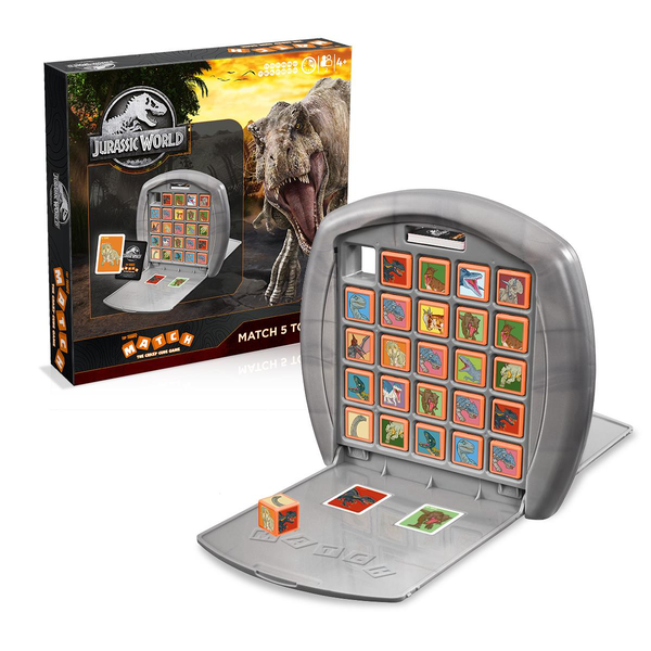  «Настільна гра Winning Moves Jurassic World Top Trumps Match Board Game», бренду Winning Moves - фото №1