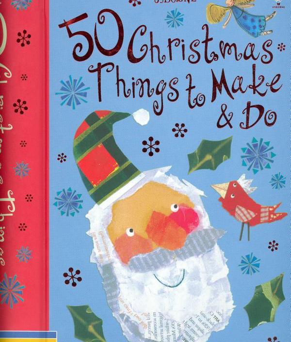Паперова книга «50 Christmas Things to Make and Do», автор Фіона Вотт - фото №1