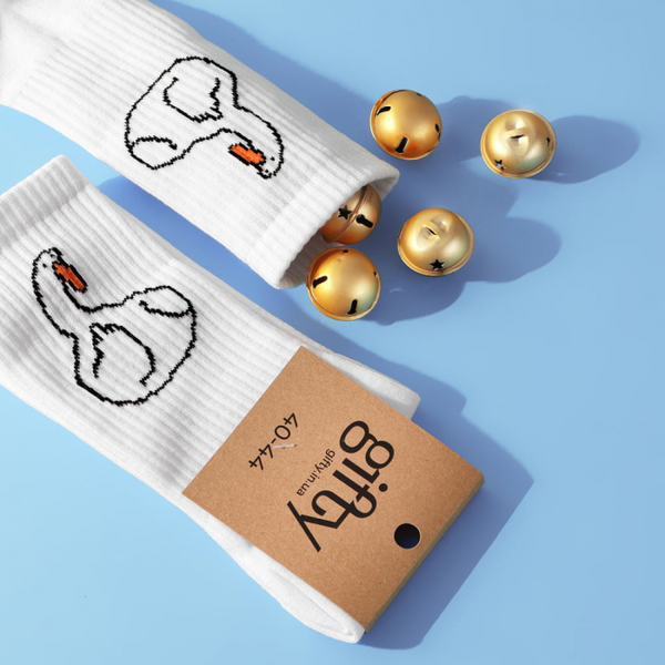  «Шкарпетки Gifty з Гусем Фак 40-44 (AA-0120666)», бренду Gifty - фото №1