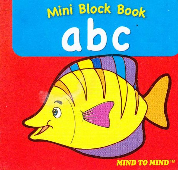 Бумажная книга «Mini Block books Abc » - фото №1