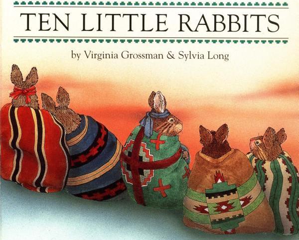 Бумажная книга «Ten Little Rabbits», автор Вирджиния Гроссман - фото №1