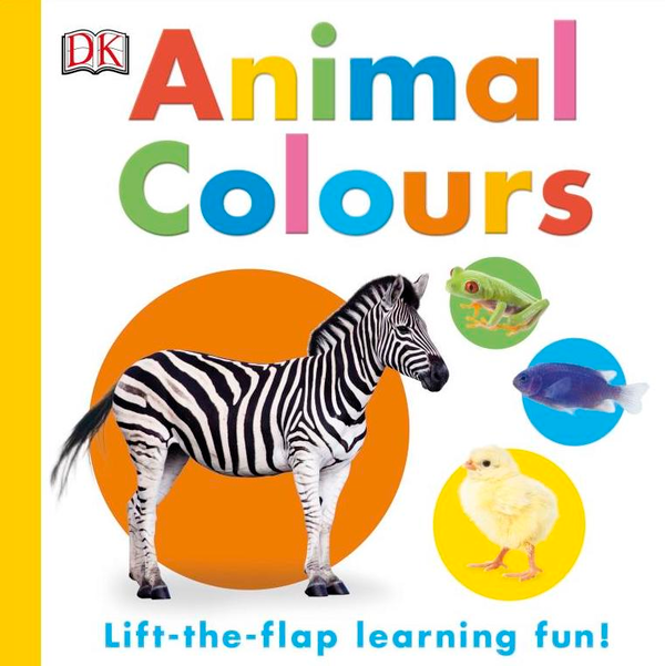 Бумажная книга «Animal Colours. Lift-the-flap Learning Fun!» - фото №1