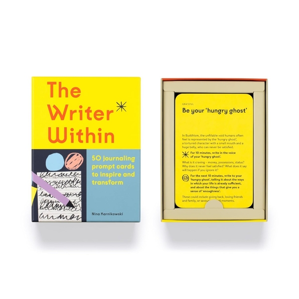Бумажная книга «The Writer Within: 50 Journaling Prompt Cards to Inspire and Transform», автор Нина Карниковски - фото №1