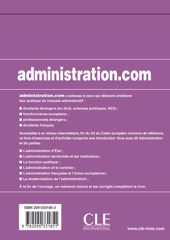 Паперова книга «Administration.com», автор Клаудио Басси - фото №1