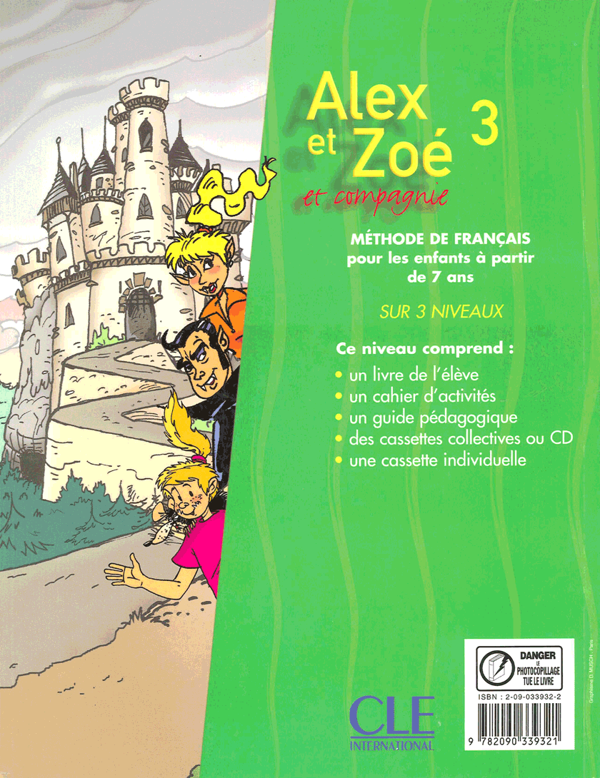 Паперова книга «Alex Et Zoe Et Compagnie. Level 3», автор Колетт Самсон - фото №1