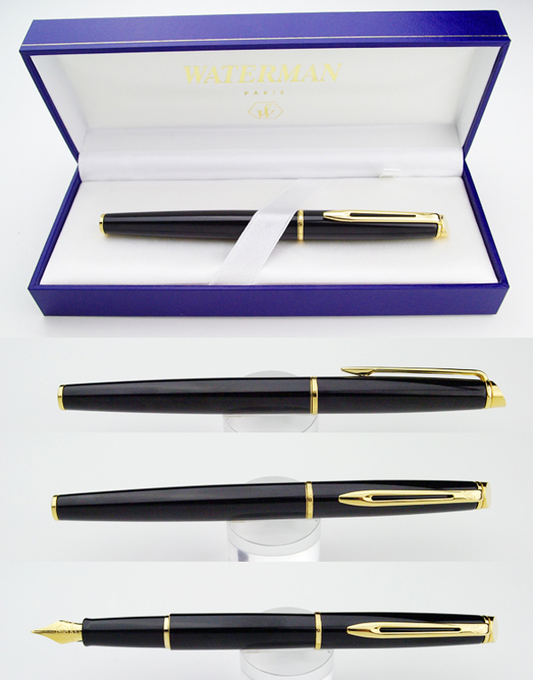  «Ручка-роллер Waterman Hemisphere Black (42 053)», бренда Waterman - фото №1