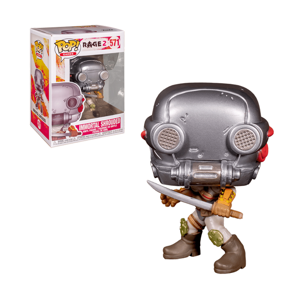  «Коллекционная фигурка Funko Pop! Rage 2 Immortal Shroud (45112)», бренда Funko Pop - фото №1