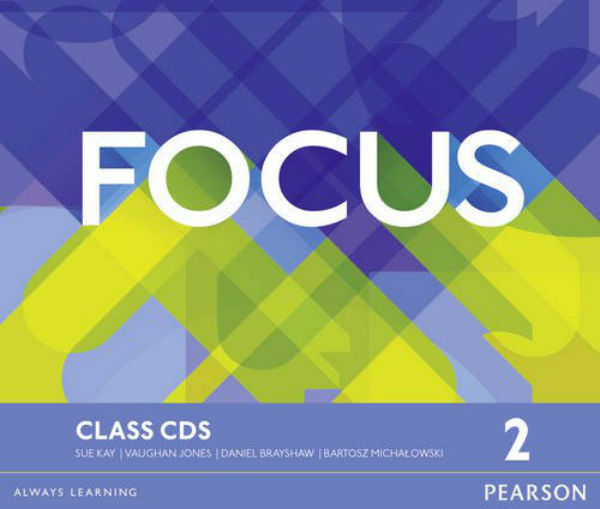 Паперова книга «Focus 2 Pre-Intermediate Class CDs», авторів Сью Кей, Воган Джонс, Даніель Брайшоу - фото №1