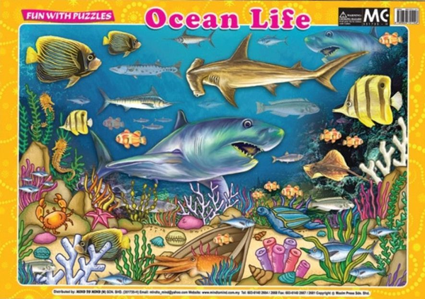 [object Object] «Fun With Puzzles. Ocean Life» - фото №1