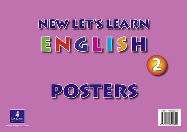Бумажная книга «New Let's Learn English 2 Poster Pack» - фото №1