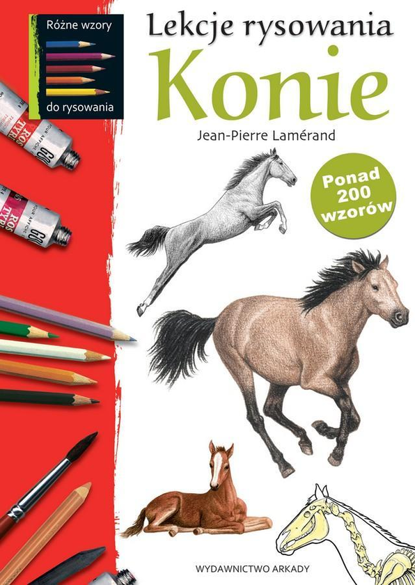 Паперова книга «Lekcje rysowania. Konie», автор Жан-П'єр Ламеран - фото №1