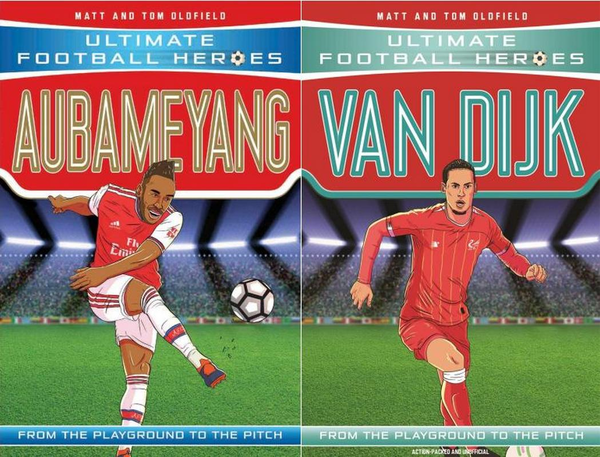 Бумажная книга «Aubameyang. Van Dijk. Book Set», авторов Мэтт Олдфилд, Том Олдфилд - фото №1