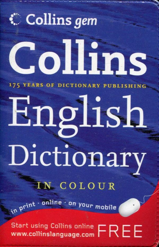 Паперова книга «Collins Gem English Dictionary» - фото №1