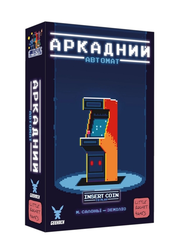  «Настільна гра Geekach Аркадний автомат (Insert Coin to play) (GKCH101ICP)», бренда Geekach Games - фото №1