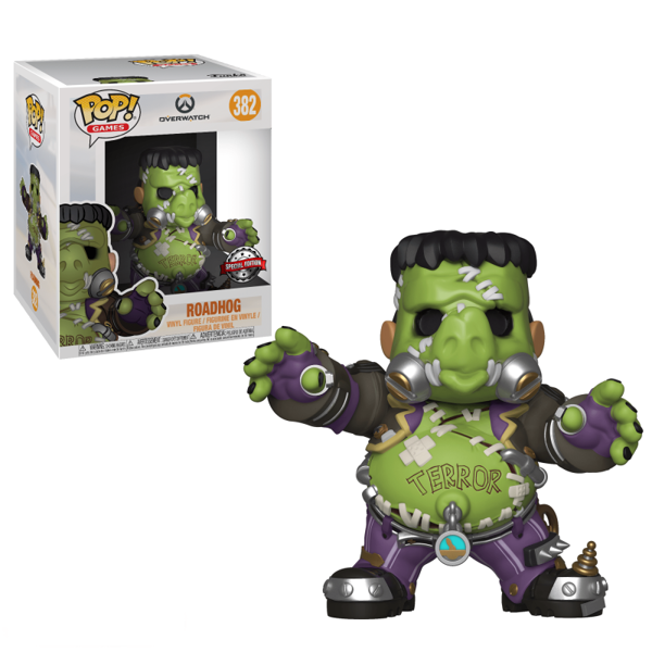 «Коллекционная фигурка Funko POP! Overwatch Roadhog 15 см (FK33214)», бренда Funko Pop - фото №1