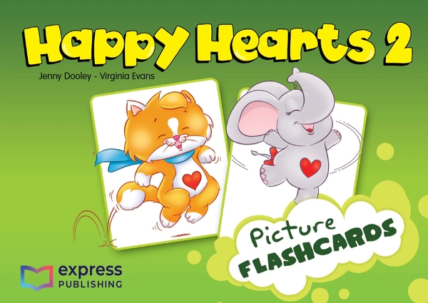 Паперова книга «Happy Hearts 2 - Picture Flashcards», авторів Дженні Дулі, Вірджинія Еванс - фото №1