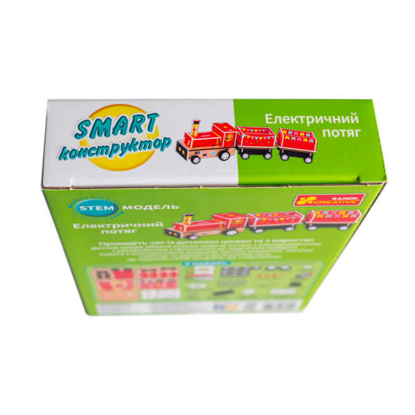 Бумажная книга «SMART конструктор. Електричний потяг » - фото №1