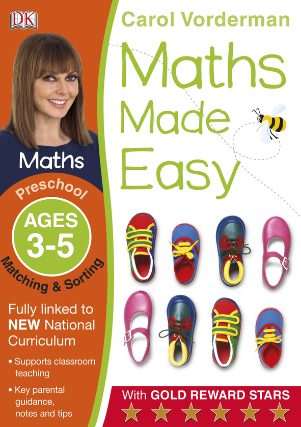 [object Object] «Maths Made Easy Matching and Sorting Ages 3-5 Preschool», автор Кэрол Вордерман - фото №1