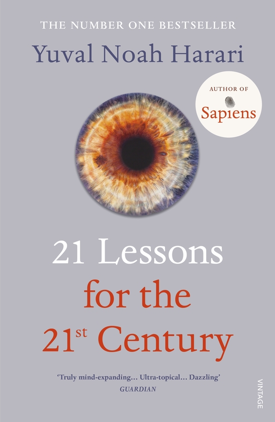 Паперова книга «21 Lessons for the 21st Century», автор Юваль Ной Харарі - фото №1