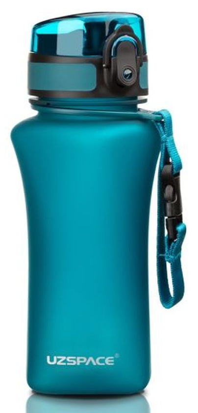  «Бутылка для воды Uzspace 350 мл голубая (6007cyan)», бренда Uzspace - фото №1