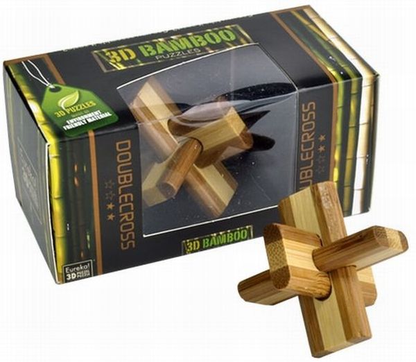  «Головоломка Eureka 3D Puzzle Двойной Крест (473125)», бренда Eureka 3D Puzzle - фото №1