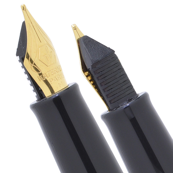  «Перьевая ручка Waterman Hemisphere Black GT (12 053)», бренда Waterman - фото №1