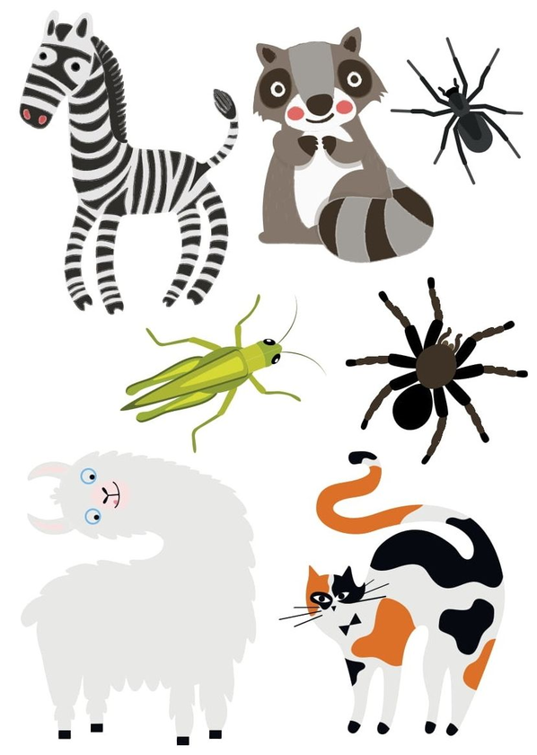  «Набір Тимчасових Тату Cobart WOW-TATTOO Animal ID (305429368)», бренда Cobart WOW-TATTOO - фото №1