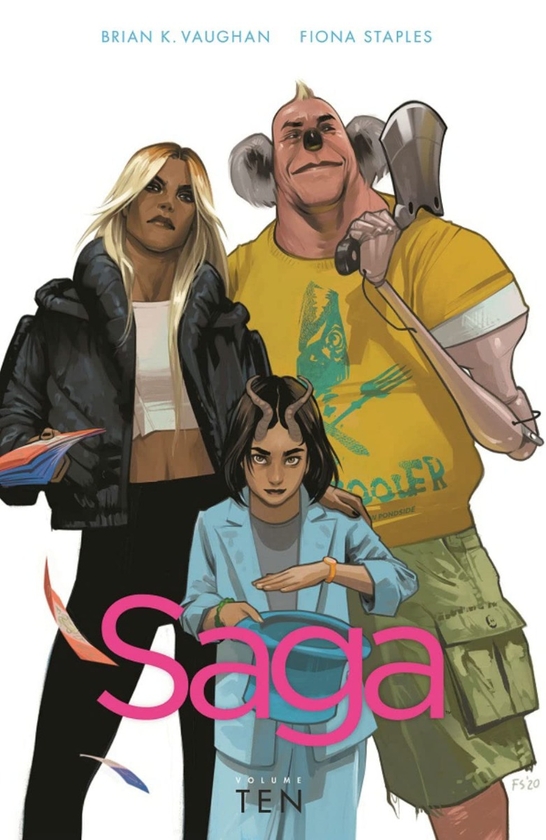 Паперова книга «Saga. Volume 10», автор Брайан К. Вон - фото №1