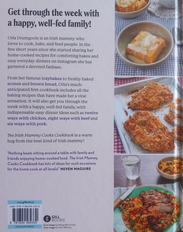 Бумажная книга «The Irish Mammy Cooks Cookbook», автор Орла Драмгул - фото №1
