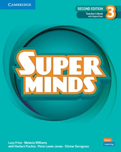 [object Object] «Super Minds. Level 3. Teacher's Book with Digital Pack (British English)», авторів Люсі фринов, Мелані Вільямс, Герберт Пухта, Пітер Льюїс-Джонс, Гюнтер Гернгросс - фото №1