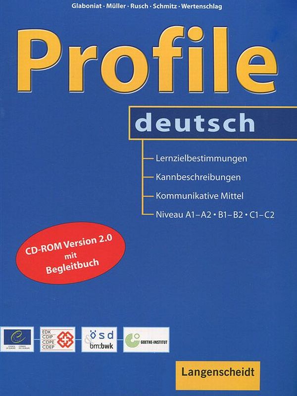 Бумажная книга «Profile Deutsch (+ CD-ROM)», автор Мануэла Глабонят - фото №1