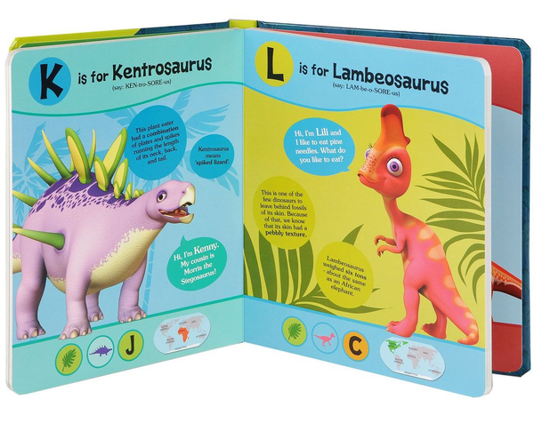 Бумажная книга «Dinosaur Train. Dinosaur A to Z» - фото №1