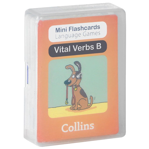 Бумажная книга «Mini Flashcards Language Games Vital Verbs Kit (Teacher’s Book+3 packs of cards+poster+3 dice)», автор Сьюзен Томас - фото №1