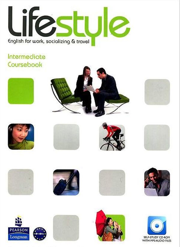 [object Object] «Lifestyle Intermediate. Coursebook (+ CD-ROM)», авторів Маргарет О'Кіфф, Івонна ДубІчка - фото №1