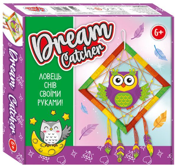 «Набір для творчості Ranok Creative Ловець снів. Сова (10100517У)», бренда Ranok-Creative - фото №1